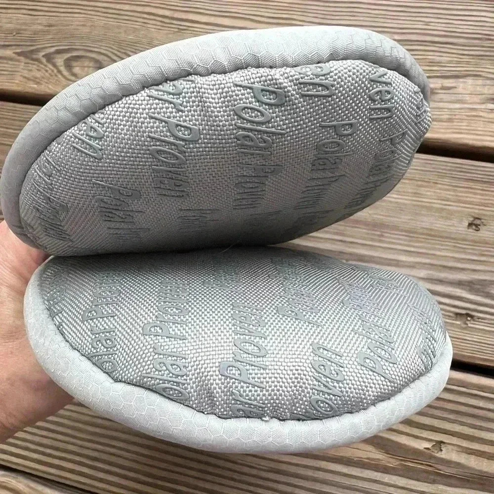 BAFFIN Polar Proven Cush Slippers/Shoes Size Medium Women’s 7/8 Grey - Picture 5 of 8